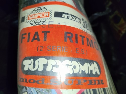 Set tappeti gomma fiat ritmo - set,